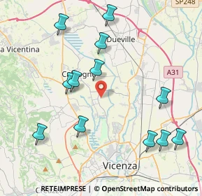 Mappa Via Delle Rose, 36030 Caldogno VI, Italia (4.48417)