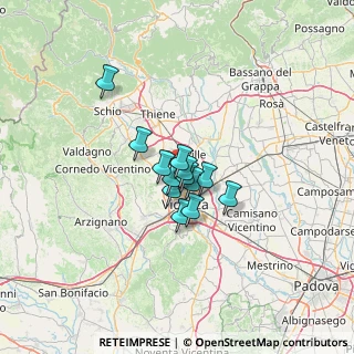 Mappa Via Delle Rose, 36030 Caldogno VI, Italia (7.23308)