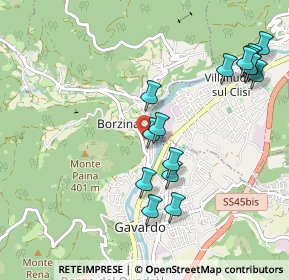 Mappa Via Santa Lucia, 25085 Gavardo BS, Italia (1.0975)