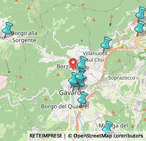 Mappa Via Santa Lucia, 25085 Gavardo BS, Italia (2.19909)