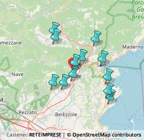 Mappa Via Santa Lucia, 25085 Gavardo BS, Italia (5.95583)