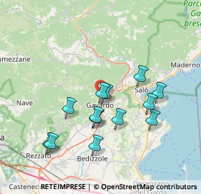 Mappa Via Santa Lucia, 25085 Gavardo BS, Italia (6.86385)