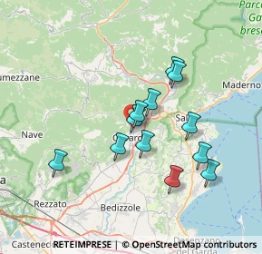Mappa Via Santa Lucia, 25085 Gavardo BS, Italia (6.05417)
