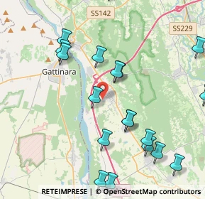 Mappa Via C. Battisti, 28074 Ghemme NO, Italia (4.944)