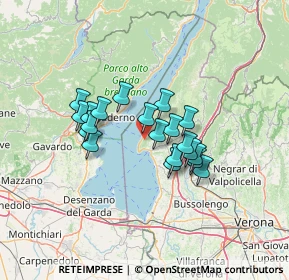 Mappa Località le Sorte, 37010 Torri del Benaco VR, Italia (10.103)