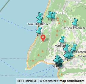 Mappa Località le Sorte, 37010 Torri del Benaco VR, Italia (2.3)