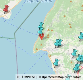 Mappa Località le Sorte, 37010 Torri del Benaco VR, Italia (6.48067)