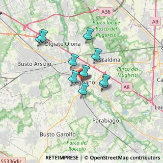 Mappa Via Giovanni Giolitti, 20025 Legnano MI, Italia (2.47818)