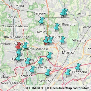 Mappa Via Monte Grappa, 20835 Nova Milanese MB, Italia (4.7)