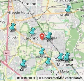 Mappa Via 4 Novembre, 21042 Caronno Pertusella VA, Italia (2.31462)