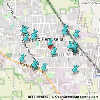 Mappa Via 4 Novembre, 21042 Caronno Pertusella VA, Italia (0.491)