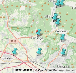 Mappa Via Martiri della Libertà, 25064 Piazza BS, Italia (4.89)