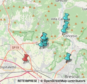 Mappa Via Camillo Benso Conte di Cavour, 25064 Piazza BS, Italia (2.98364)