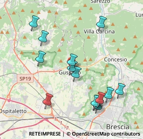 Mappa Via Martiri della Libertà, 25064 Piazza BS, Italia (4.13571)