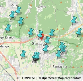 Mappa Via Martiri della Libertà, 25064 Piazza BS, Italia (2.122)