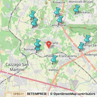 Mappa Via Don Giovanni Gnocchi, 25050 Passirano BS, Italia (2.38273)