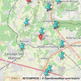 Mappa Via Don Giovanni Gnocchi, 25050 Passirano BS, Italia (2.77154)