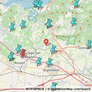 Mappa Via Don Giovanni Gnocchi, 25050 Passirano BS, Italia (6.2375)