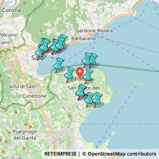 Mappa Via Chiusure, 25010 San Felice del Benaco BS, Italia (1.57882)
