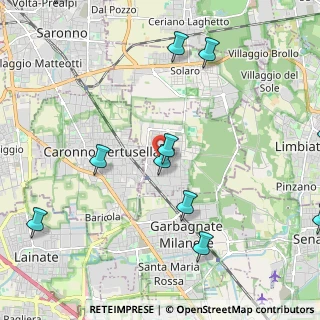 Mappa Via V. Bellini, 20020 Cesate MI, Italia (2.76636)