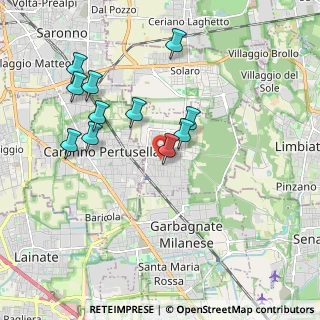 Mappa Via V. Bellini, 20020 Cesate MI, Italia (1.83727)
