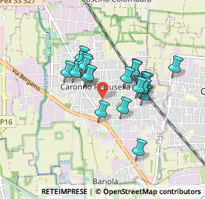 Mappa 21042 Caronno Pertusella VA, Italia (0.6865)