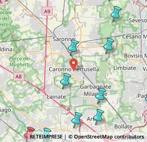 Mappa 21042 Caronno Pertusella VA, Italia (6.80467)