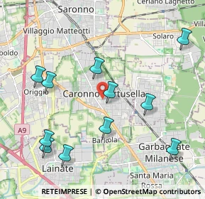 Mappa 21042 Caronno Pertusella VA, Italia (2.27455)