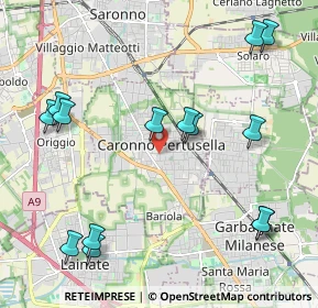 Mappa 21042 Caronno Pertusella VA, Italia (2.48)