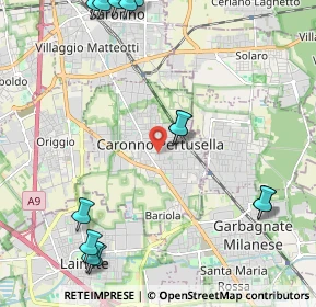 Mappa 21042 Caronno Pertusella VA, Italia (2.85923)