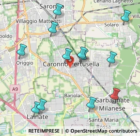 Mappa 21042 Caronno Pertusella VA, Italia (2.28)