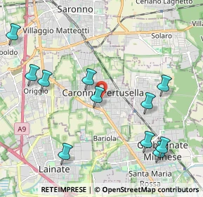 Mappa 21042 Caronno Pertusella VA, Italia (2.39273)
