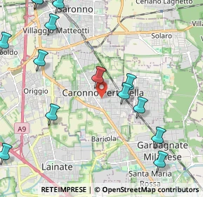 Mappa 21042 Caronno Pertusella VA, Italia (2.77857)