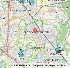 Mappa 21042 Caronno Pertusella VA, Italia (3.49364)