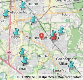 Mappa 21042 Caronno Pertusella VA, Italia (2.79857)