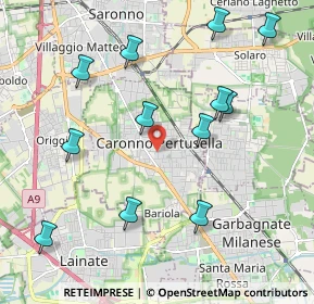 Mappa 21042 Caronno Pertusella VA, Italia (2.2275)