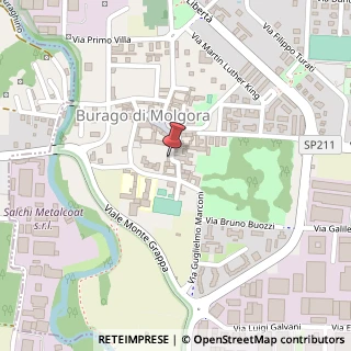 Mappa Via Roma, 4, 20875 Burago di Molgora, Monza e Brianza (Lombardia)
