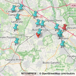 Mappa Via Cherubini, 21052 Busto Arsizio VA, Italia (4.79571)