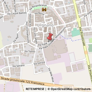 Mappa Via Piave, 129, 24059 Urgnano, Bergamo (Lombardia)
