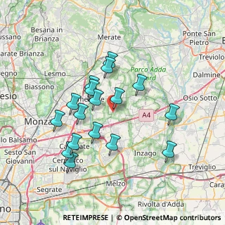 Mappa Cascina Foppani, 20876 Ornago MB, Italia (6.62059)