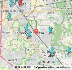 Mappa Vicolo Pietro Micca, 21042 Caronno Pertusella VA, Italia (3.09727)