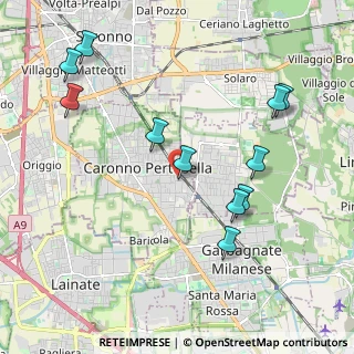 Mappa Vicolo Pietro Micca, 21042 Caronno Pertusella VA, Italia (2.19727)