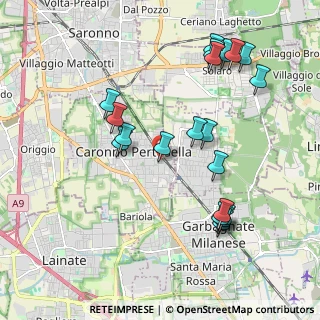 Mappa Vicolo Pietro Micca, 21042 Caronno Pertusella VA, Italia (2.11)