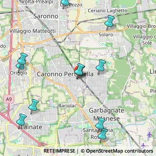 Mappa Vicolo Pietro Micca, 21042 Caronno Pertusella VA, Italia (2.66455)