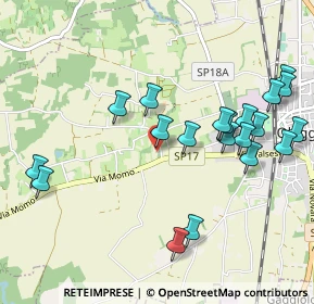 Mappa Via Mottarone, 28047 Oleggio NO, Italia (1.088)