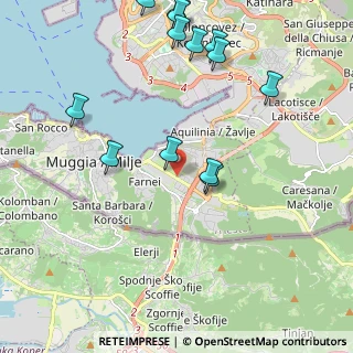 Mappa Str. delle Saline, 34015 Muggia TS, Italia (2.42154)