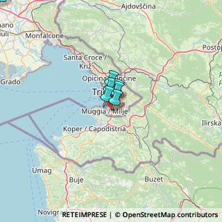 Mappa Str. delle Saline, 34015 Muggia TS, Italia (34.81)