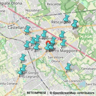 Mappa Via Canazza, 20025 Legnano MI, Italia (1.77632)