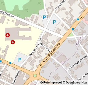 Mappa Via Crema, 20025 Legnano MI, Italia (0.11538)