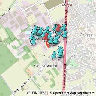 Mappa Via Strada Di Mezzo, 21040 Origgio VA, Italia (0.28621)